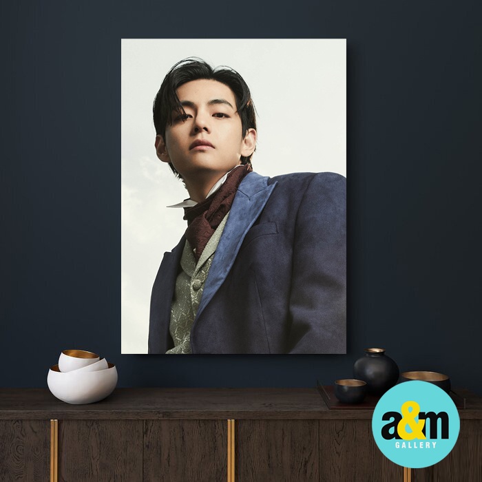 Poster Kayu KIM TAEHYUNG V BTS VEATIFUL DAYS Edition I Hiasan Dinding Dekorasi Kamar I Poster Kayu K-POP Dekorasi Kamar - A&amp;M