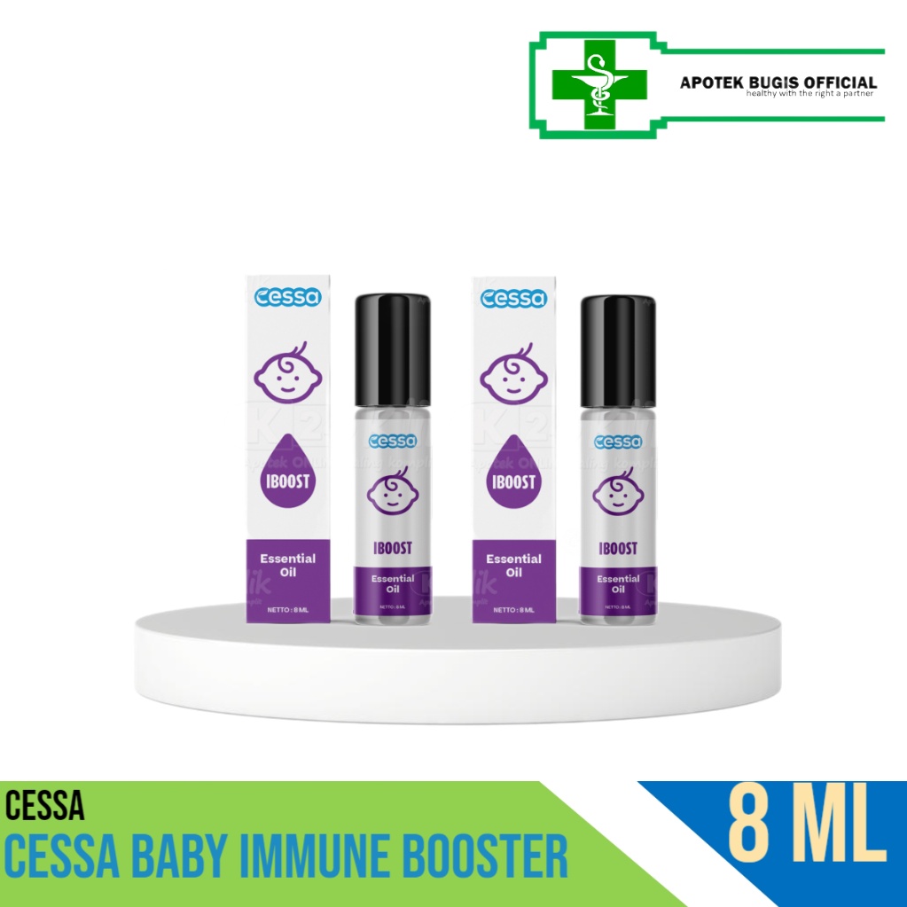 Cessa Baby Immune Booster Essential Oil Size 8 ml (Ungu)