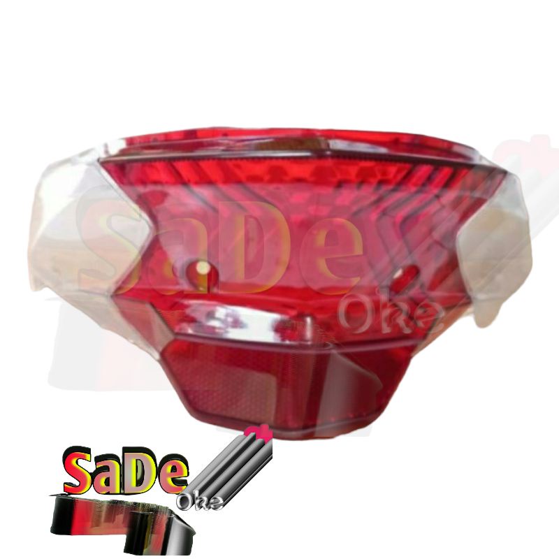 mika mica kaca lampu stop stoplamp beat fi 2013