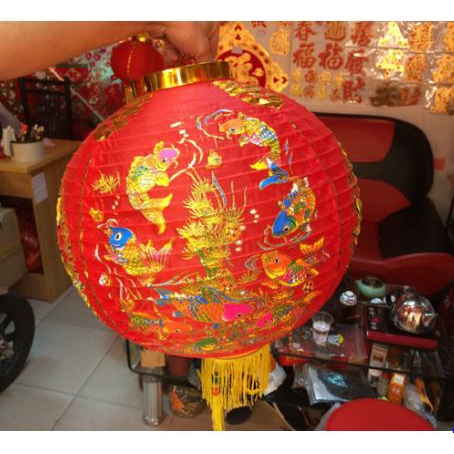 2PCS Lampion Kain Fuk Ikan