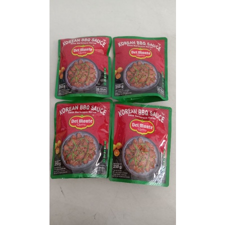 

saos bbq korea delmonte berat 250gr
