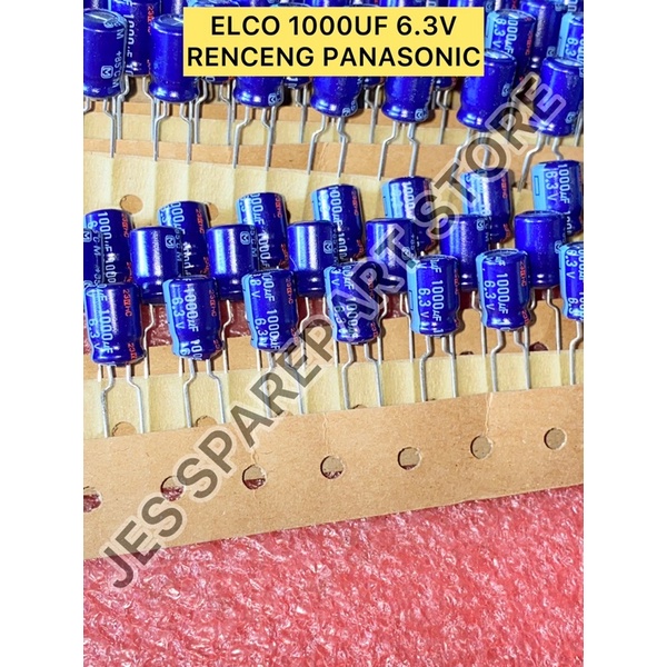 ELCO 1000UF 6.3V RENCENG