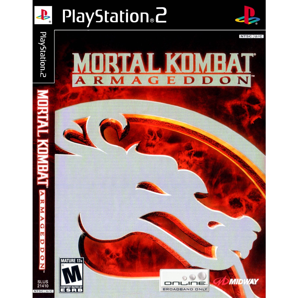 KASET DVD GAME PS2: MORTAL KOMBAT ARMAGEDDON