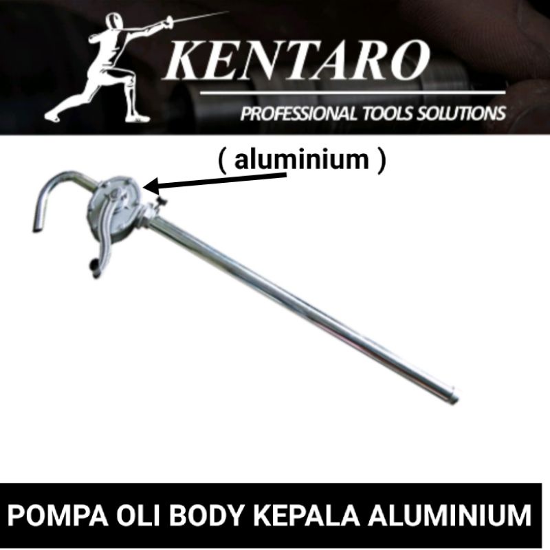 pompa oli / minyak body kepala aluminium kentaro Japan quality