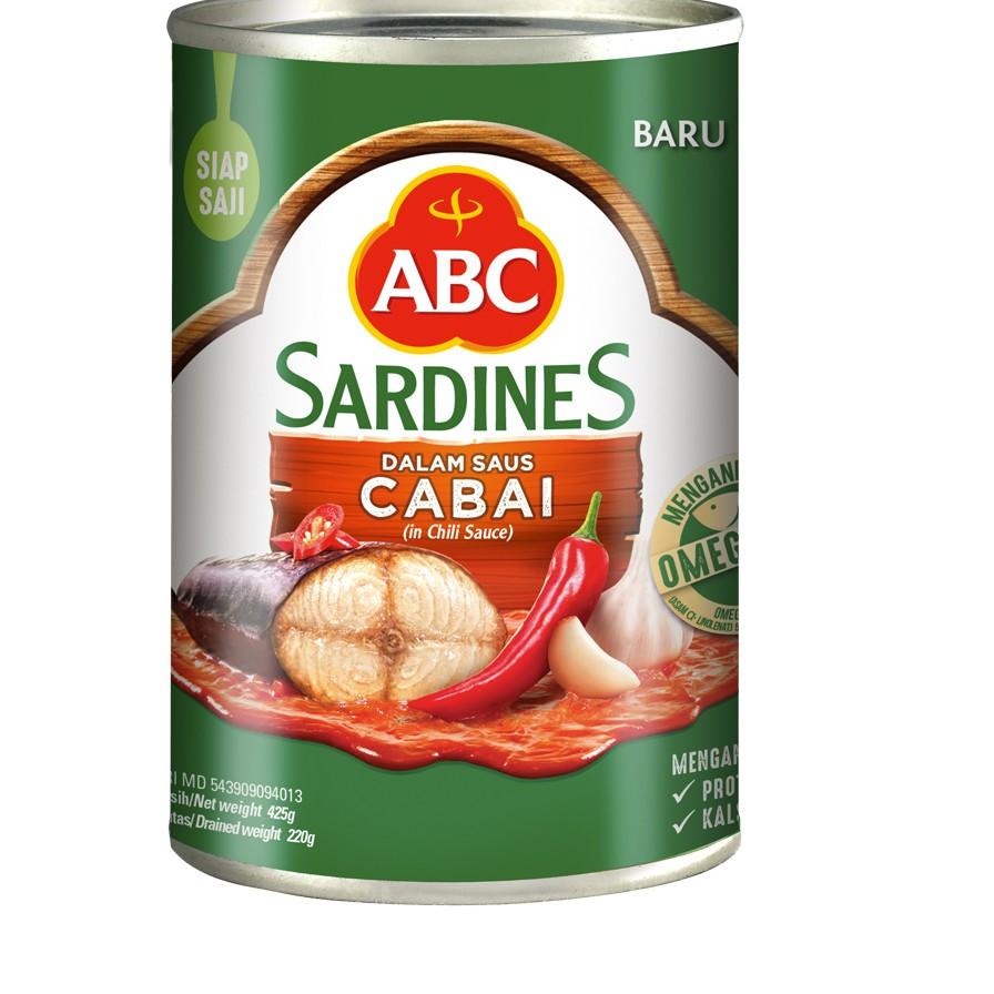 

8.8 SALE ABC Sarden Saus Cabai 425 g