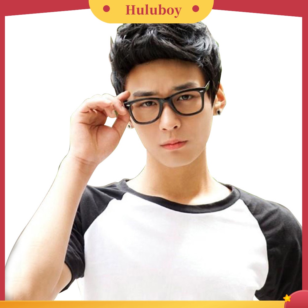 Wig Rambut Sintetis Model Pendek Untuk Pria