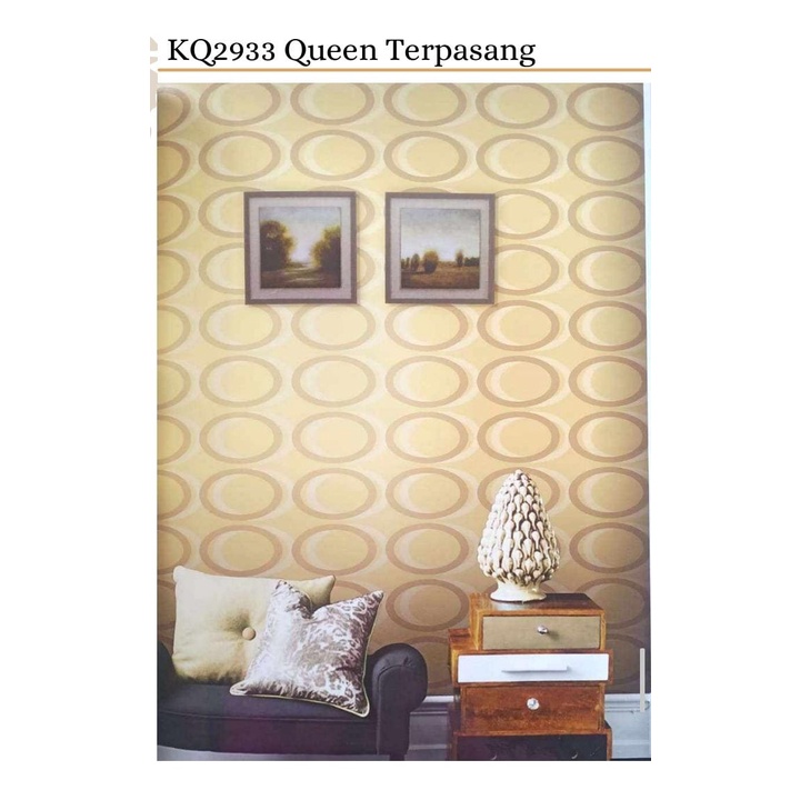Wallpaper Dinding Wallpaper premium KING & QUEEN IMPORT KOREA AWET