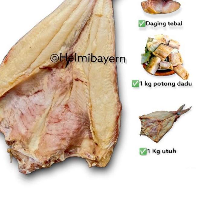 

>V44859) Ikan asin jambal roti super ngeprul asli pangandaran 1 kg