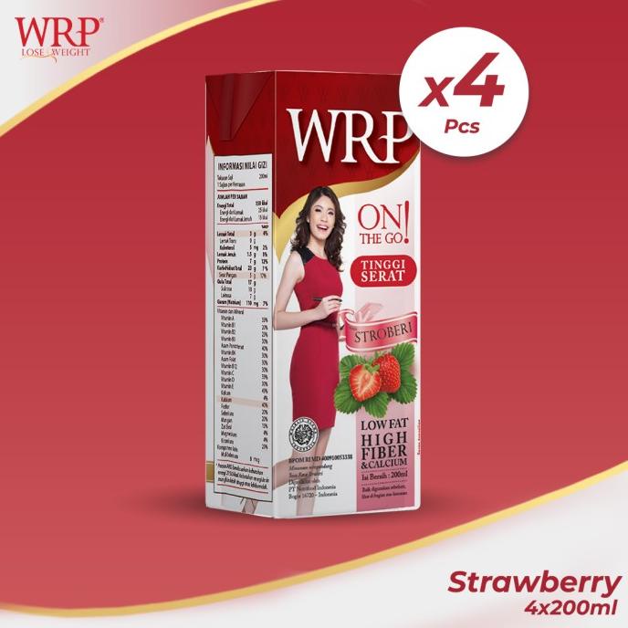 

WRP On The Go Strawberry 200ml (Bundle 4) - Pendamping Diet TERLARIS TERPERCAYA ORIGINAL