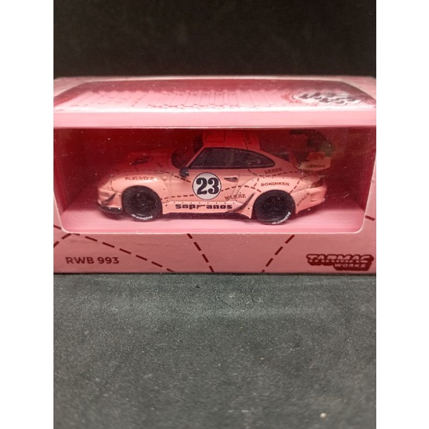 Tarmac Porsche RWB 993 Sopranos Pink Pig 1/64