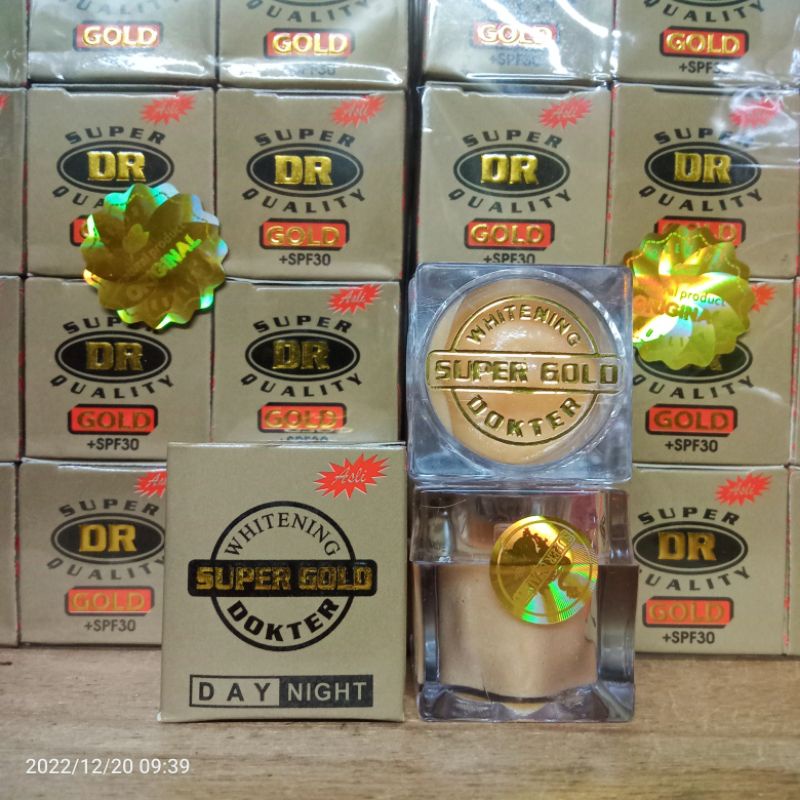 CREAM DOKTER GOLD 2 IN 1//CREAM DR GOLD DAY &amp; NIGHT