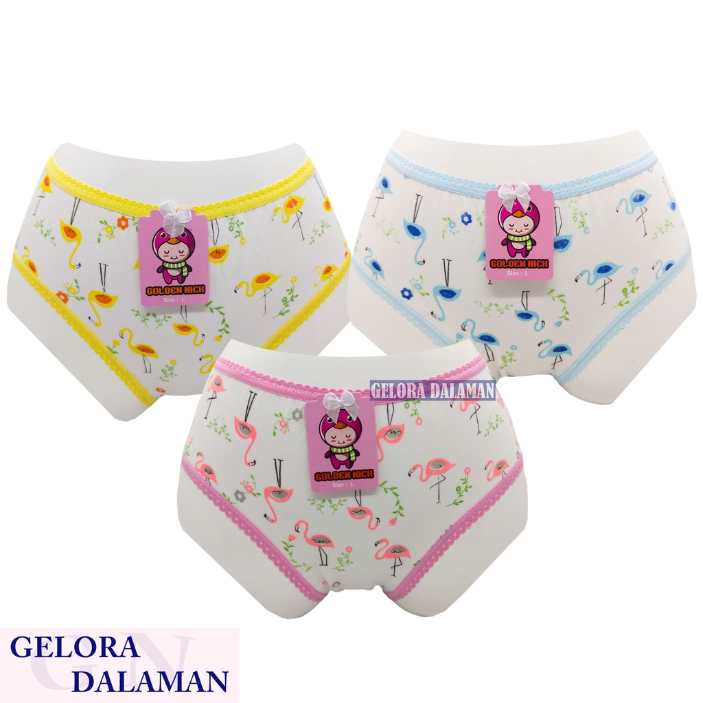 6 Pcs Celana Dalam Anak Perempuan Cd Motif Anak Cewek