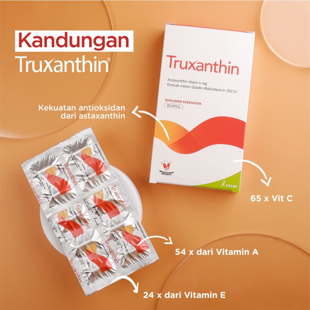 Truxanthin Suplemen Astaxanthin Tinggi Antioksidan