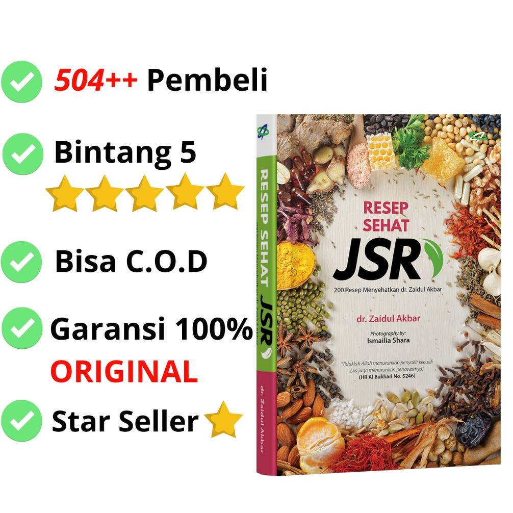 BISA COD Buku Resep JSR Zaidul Akbar Promil Detox Rahim Jurus Sehat Rasulullah