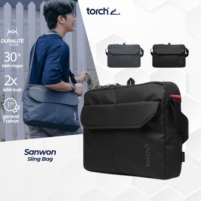 Torch Tas Laptop Selempang - Office Bag Sling Bag Sangwon