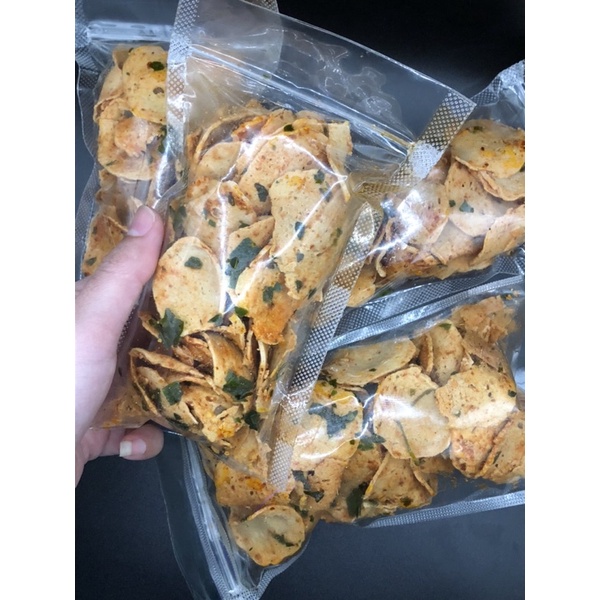 

Basreng Bulat pedas daun jeruk