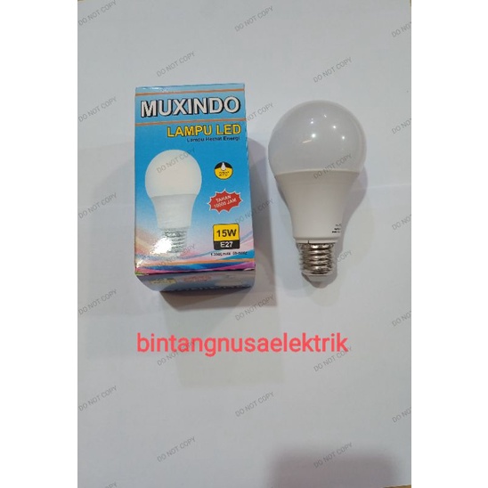 Muxindo Lampu LED Bulb Hemat Energi Murah/ Lampu Dop LED Bulb Hemat Energi Murah/ Lampu Pijar LED Bulb Hemat Energi Murah