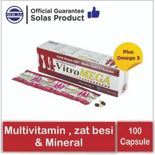 VITROMEGA - Multivitamin Lengkap per 1 STRIP