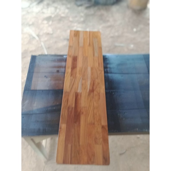 200x30X2 Tangga Laminasi  Jati Furniture A27 Meja Murah Top Table Furniture Papan Jati Super Asli La