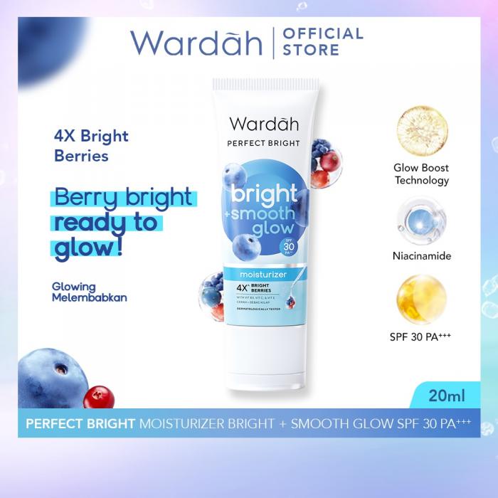 GROSIR - WARDAH - PERFECT BRIGHT MOISTURIZER BRIGHT + SMOOTH GLOW SPF 30