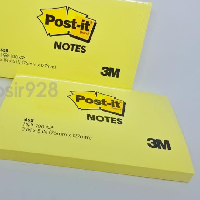 

Ayo Beli Memo Stick / Sticky Notes Post It 3M 655 Kuning^