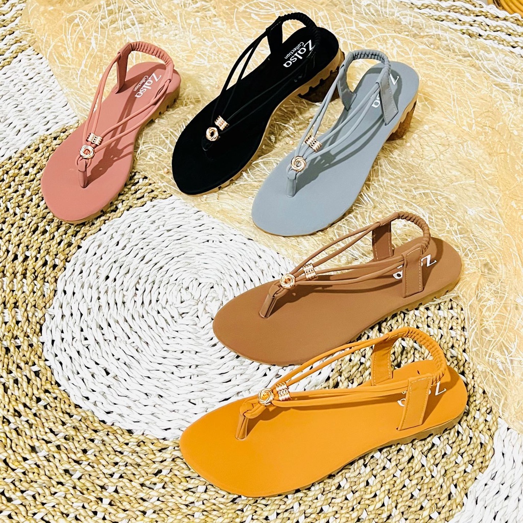 Sandal Flat KALISA Sol Tebal Wanita SBB 02