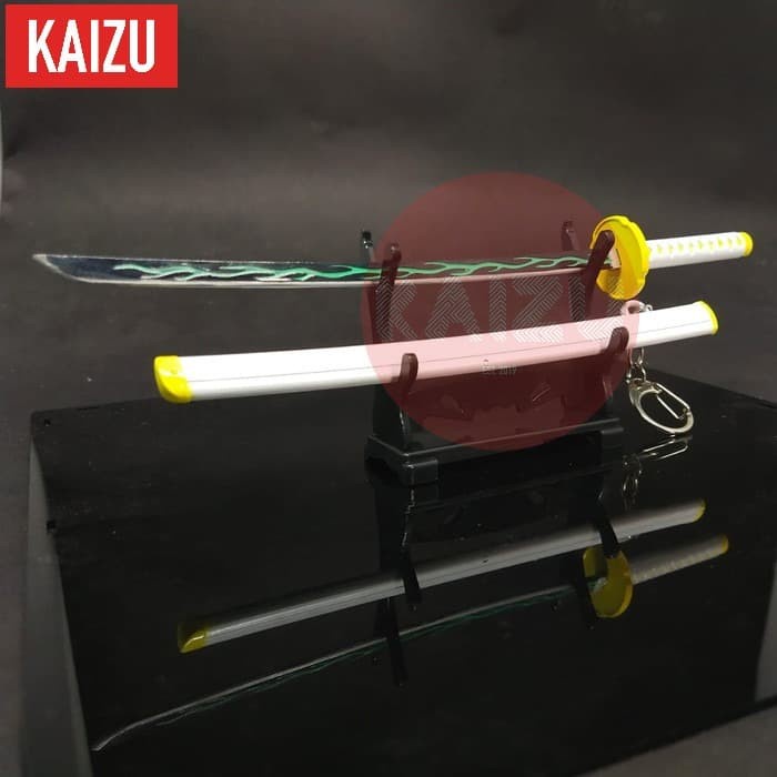 Miniatur Pedang Anime Kimetsu No Yaiba - Pedang Zenitsu