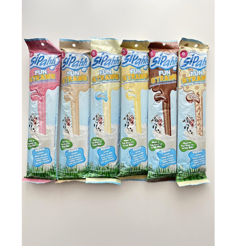 

[C-L6L[㊛] Sipahh Fun Straw Pack 5's (Cookies & Cream) viral