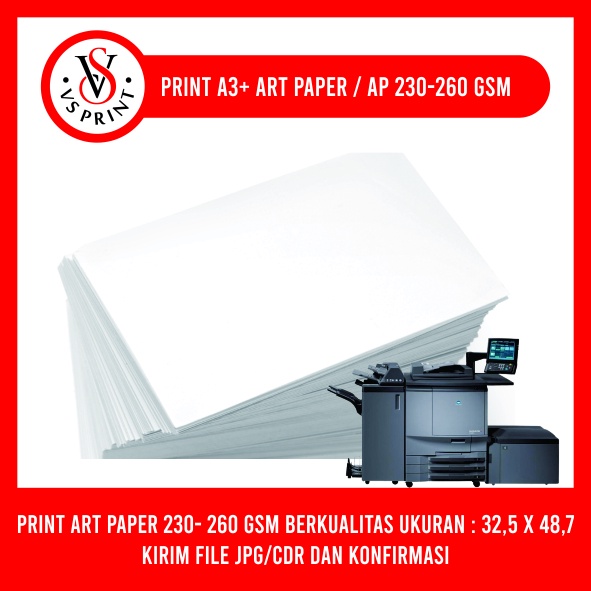 

CETAK ART PAPER / AP 230 - 260 GR