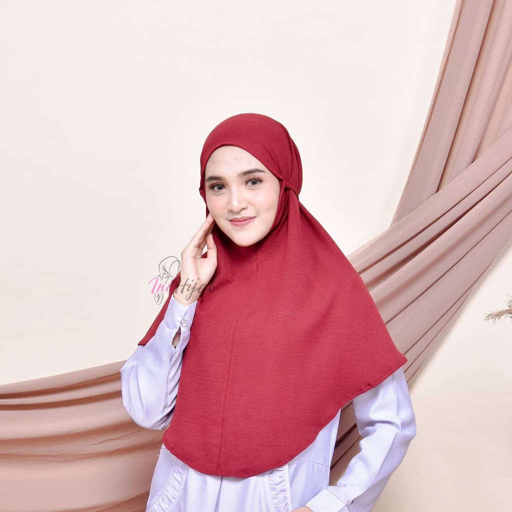Ini Hijab - Bergo Crinkle 1 Layer