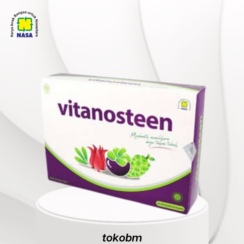 

MINUMAN KESEHATAN KAYA EKSTRAK BUAH-BUAHAN VITANOSTEEN ORIGINAL (VNOSTEEN)