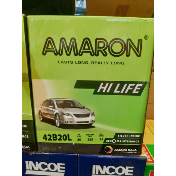 AKI MOBIL KERING HONDA JAZZ/AGYA/SIGRA AMARON HI LIFE 42B20L