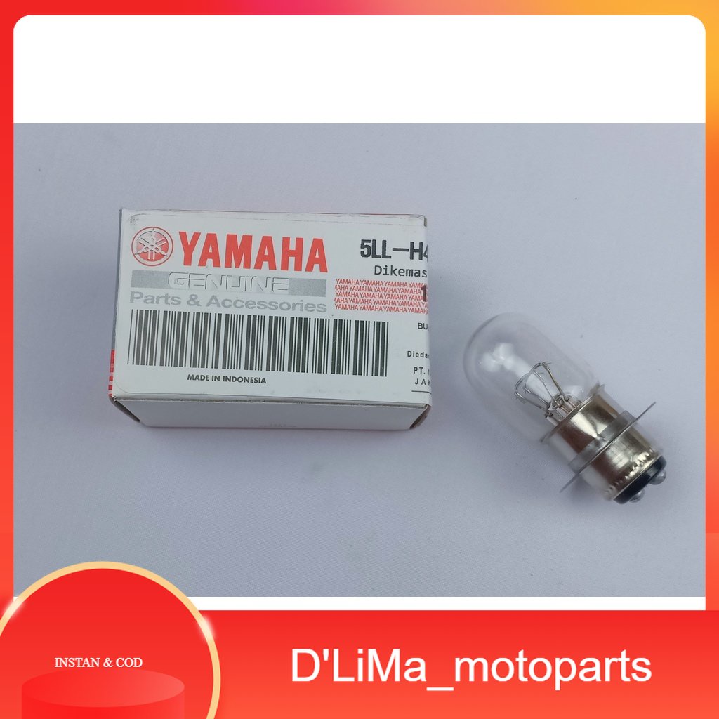 Lampu Bohlam Depan Yamaha  Bohlam Mio  Lampu Bohlam Vixion  Lampu Bohlam Depan Kuningan ( 5LL-H4314-