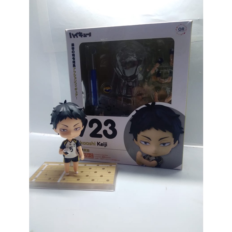 Nendoroid akaashi keiji 723 bib haikyuu original goodsmile company