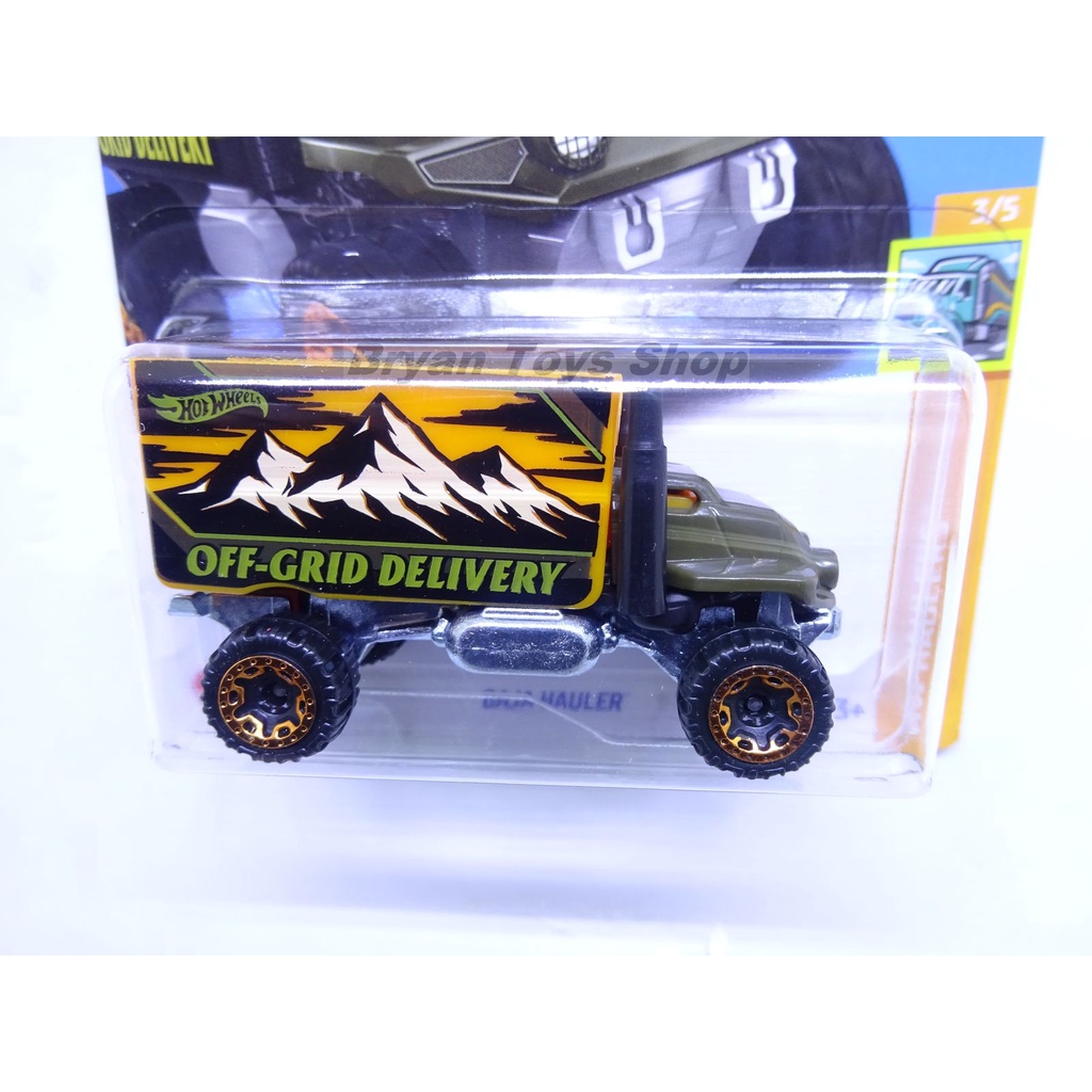 Hot Wheels Baja Hauler Hitam Off-Grid Delivery