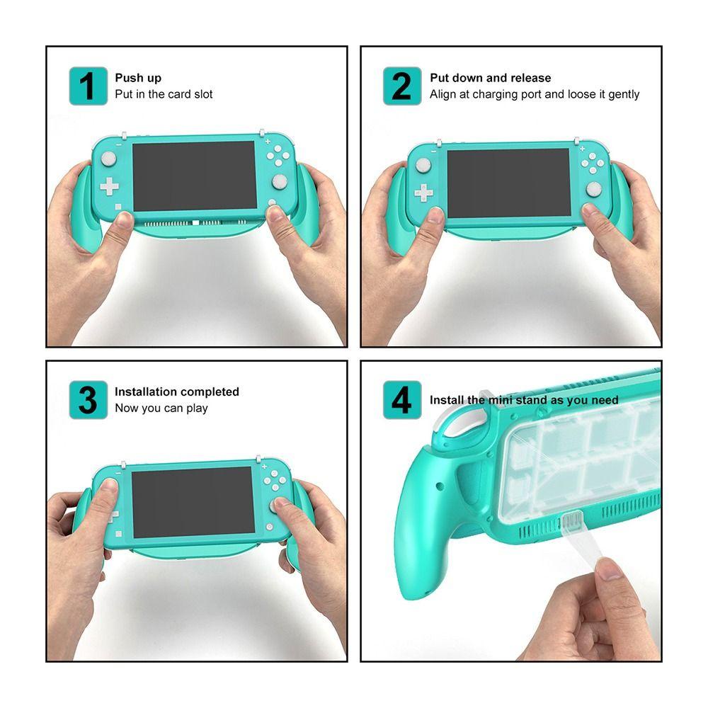 POPULAR Populer Sarung Pelindung Pegangan Pegangan Game Untuk Nintendo Switch Lite Controller Holder Untuk Nintendo Switch