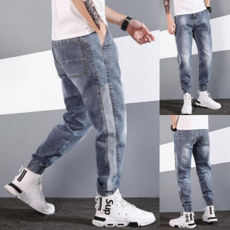 SHIRWAL - Sirwal joger list mode Celana pria muslim / celana cingkrang / joger jeans