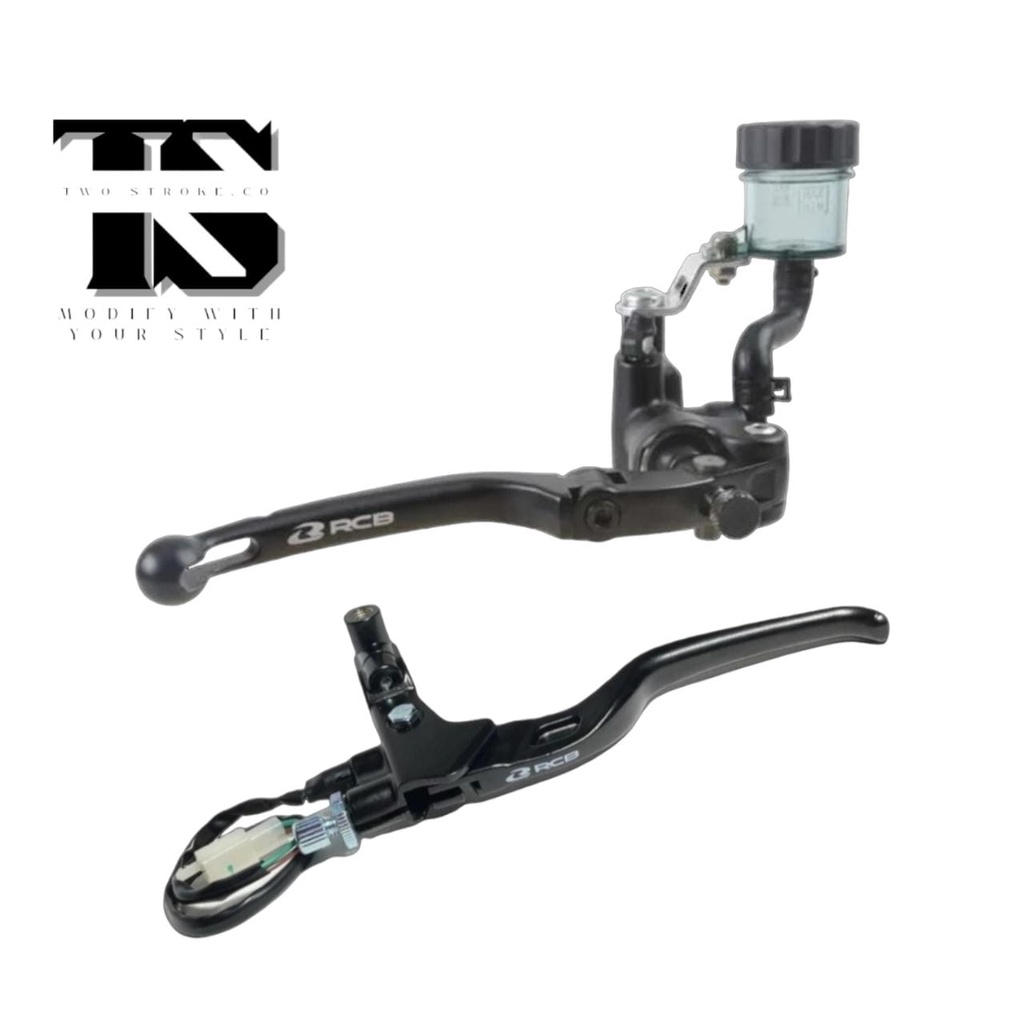 Master Rem RCB S1 14 MM Kanan + Handle RCB Racing Boy E2 Universal Aerox, Mio, Vario, GSX, CBR, Ninj