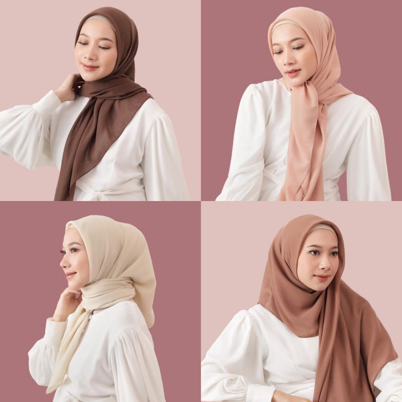 [COD] Pashmina Ceruty Babydoll 40 Warna | Hijab Jilbab Pasmina