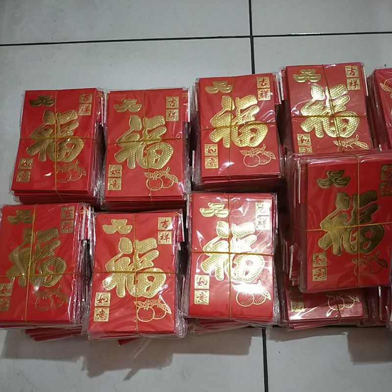 

angpao fuk pendek 7cm×11,5cm (6pcs)
