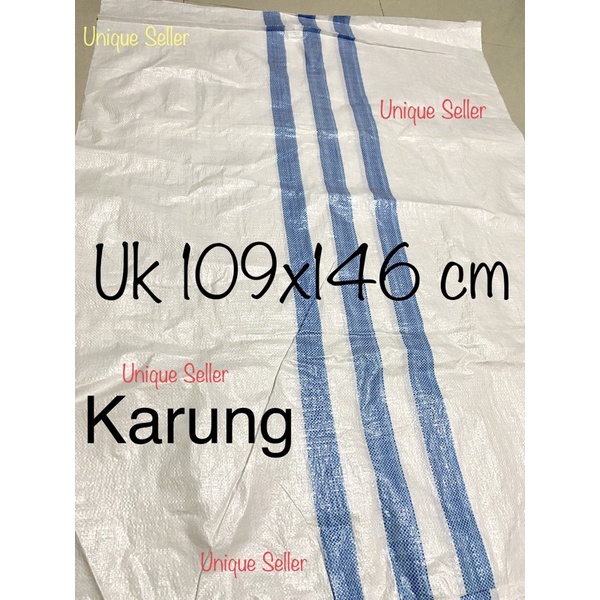 Karung Baru Packing Biru uk 109x146 cm