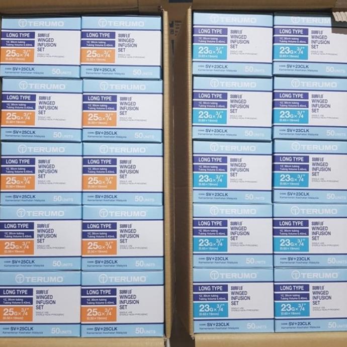 WING NEEDLE TERUMO / WING 23 / WING 25 / WING Needle -25 G
