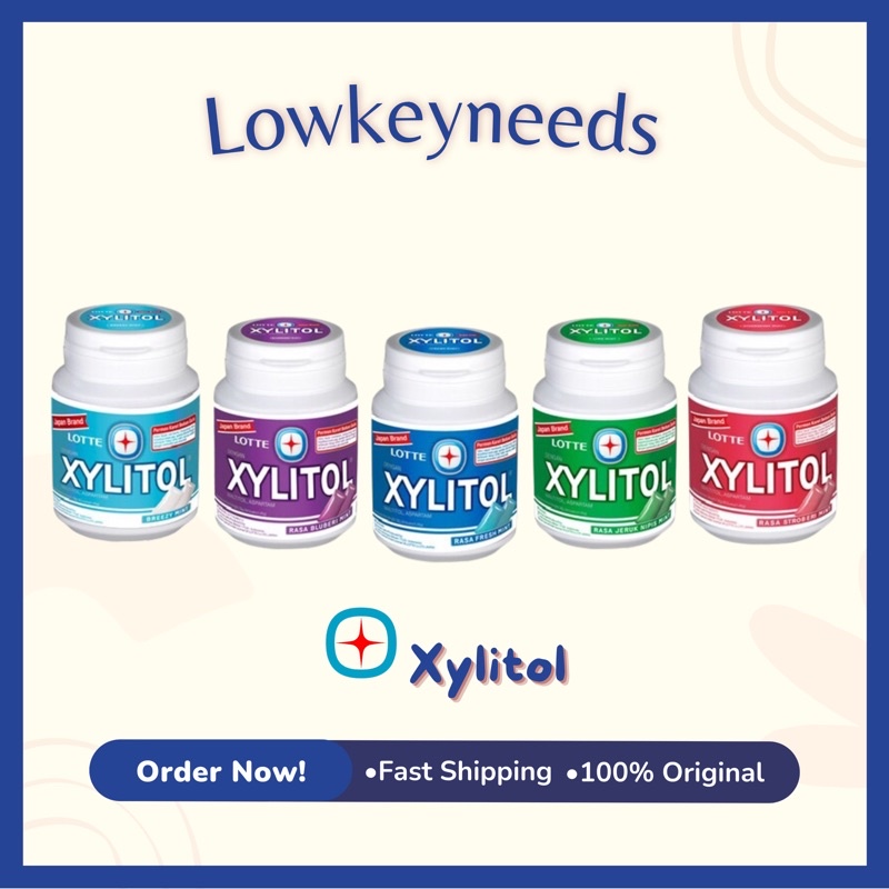 Jual Lotte Xylitol Permen Karet Bebas Gula 58 gram Shopee Indonesia