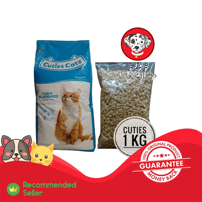 MAKANAN KUCING CUTIES CATZ TUNA 1KG