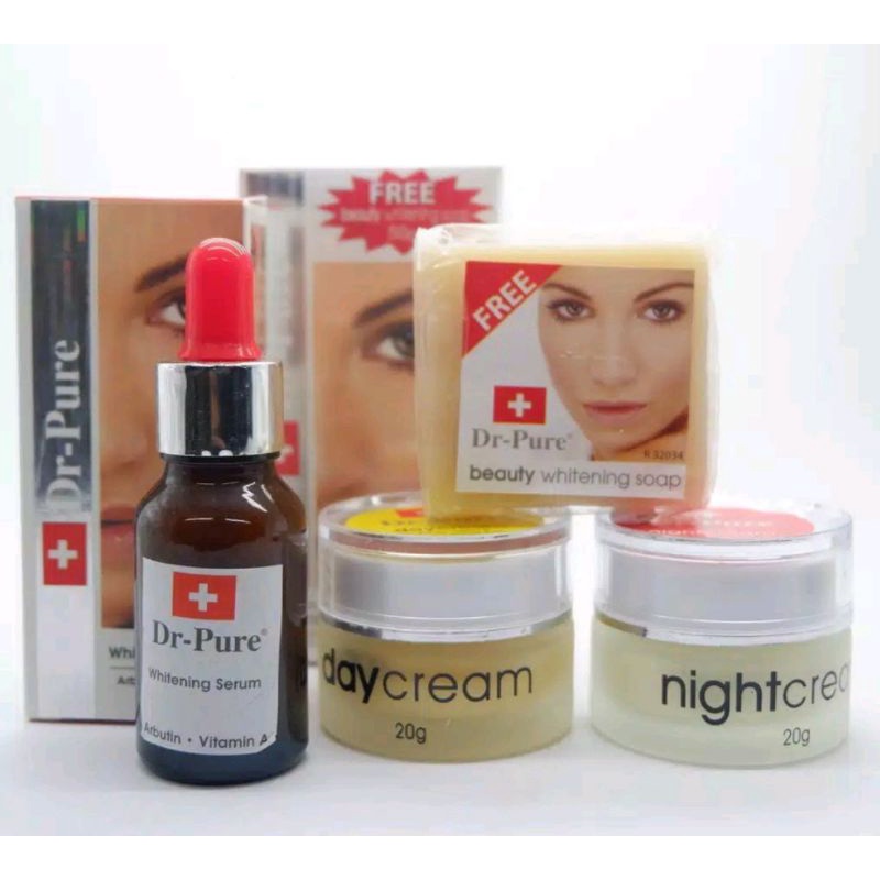Dr Pure Set 3 in 1 Day Night Sabun Original 100%