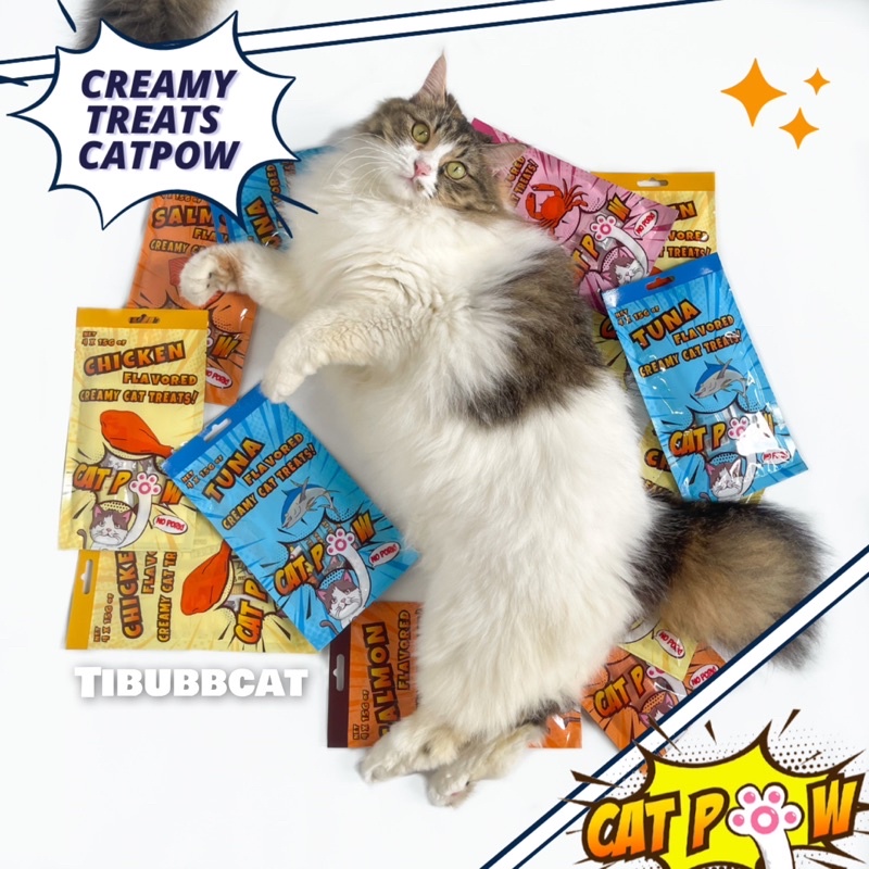 Catpow Creamy Treats Snack Kucing