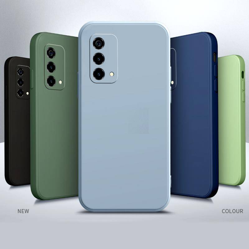 Untuk OPPO A36 A96 A93s A95 A93 A94 A74 A56 A55 4G 5G Cairan velvet Lapisan Case Silicon Penutup Belakang