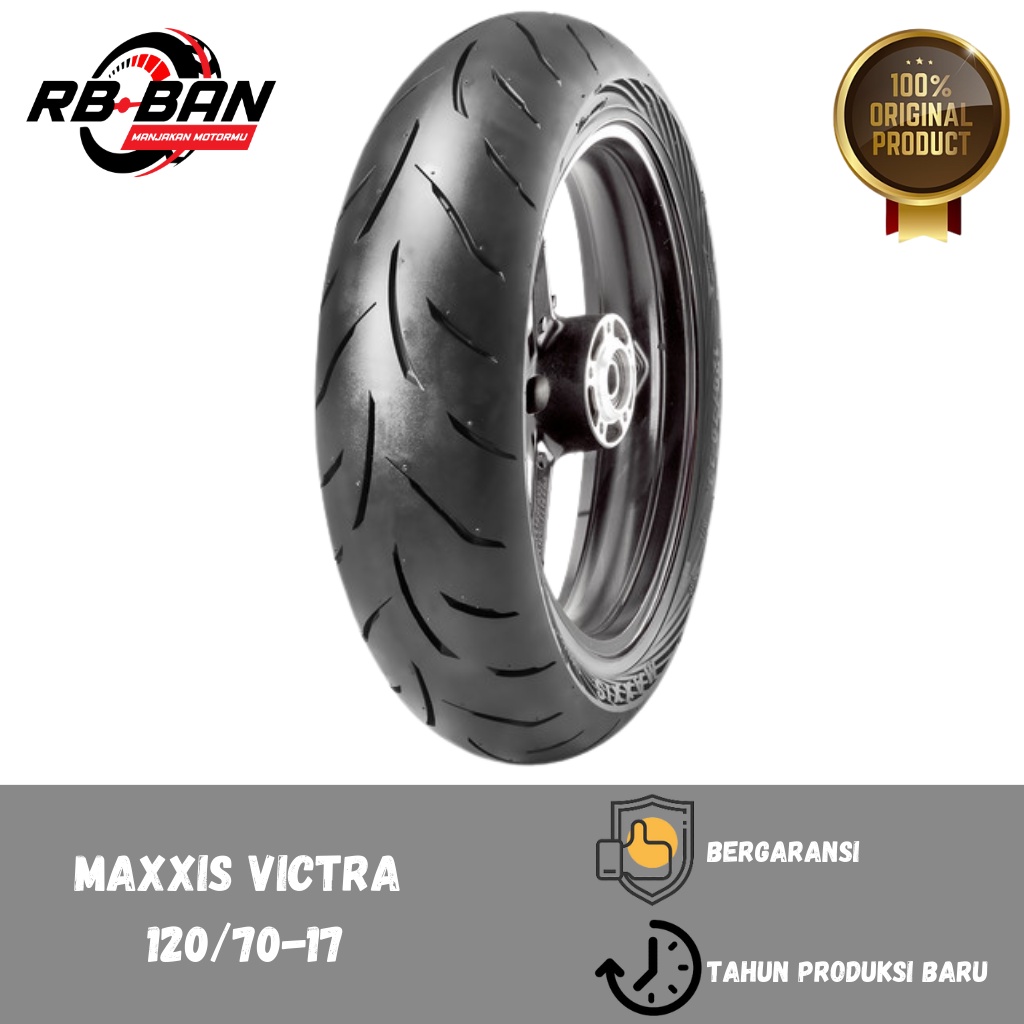 MAXXIS VICTRA Ukuran 120/70 Ring 17 Ban Motor Tubless