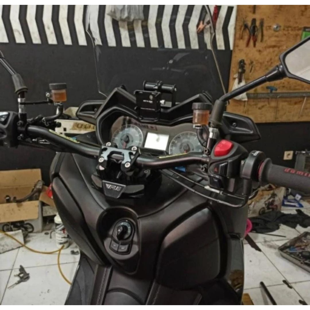 Paket Yamaha XMAX 250  Cover Stang Fatbar XMAX 250 Stang Raiser XMAX 250