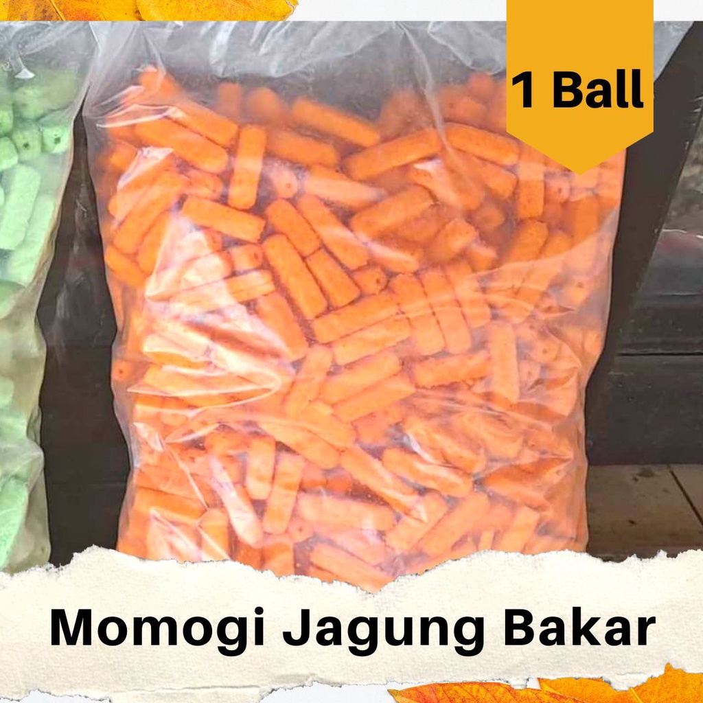 Momogi Jagung Bakar 1 BALL/ Snack Roll / Snack Kiloan Murah / RT86SBY